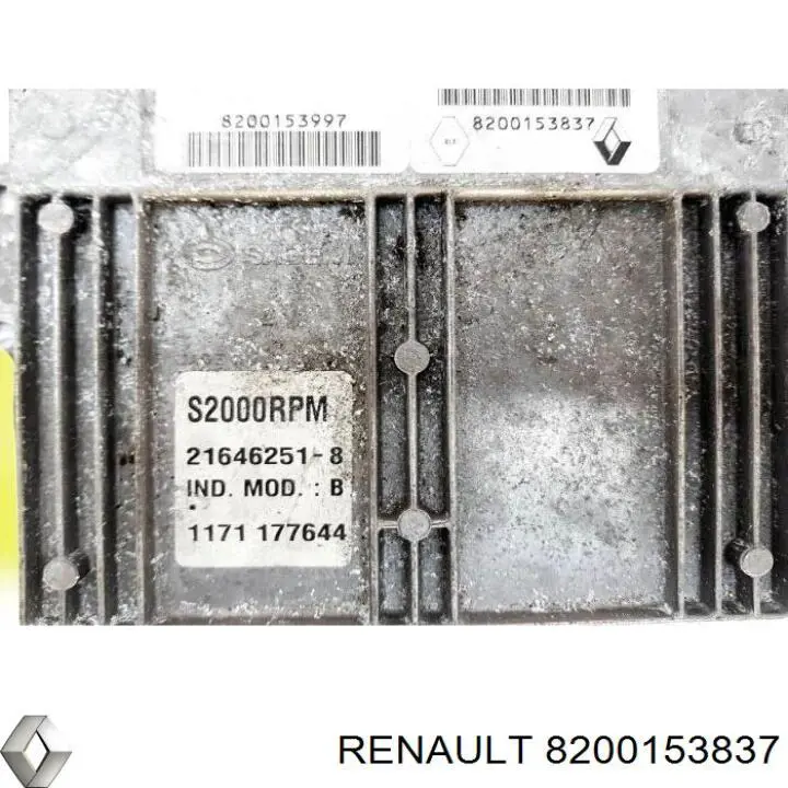 8200153837 Renault (RVI) Мозги двигателя