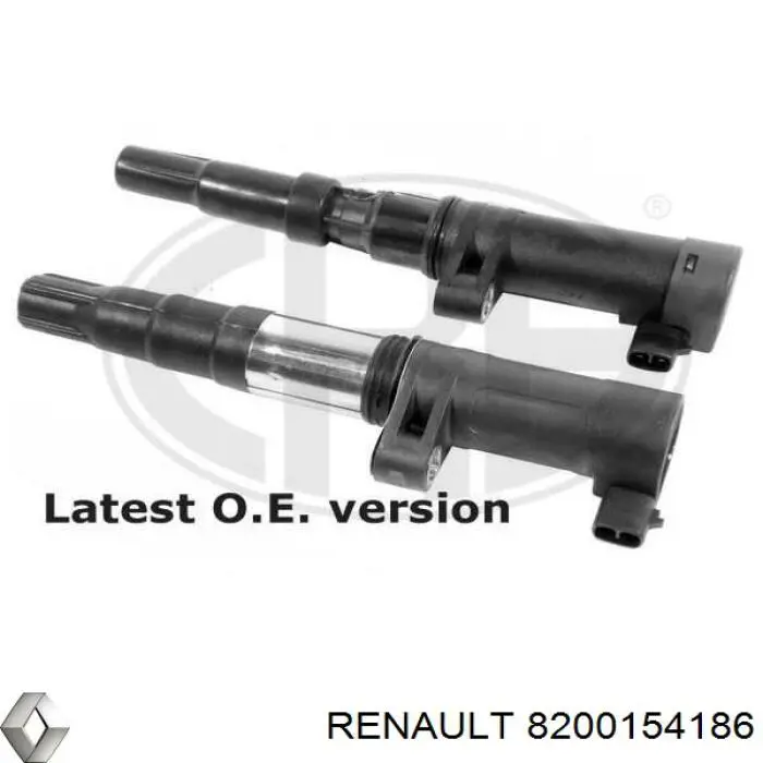 Bobina de encendido 8200154186 Renault (RVI)