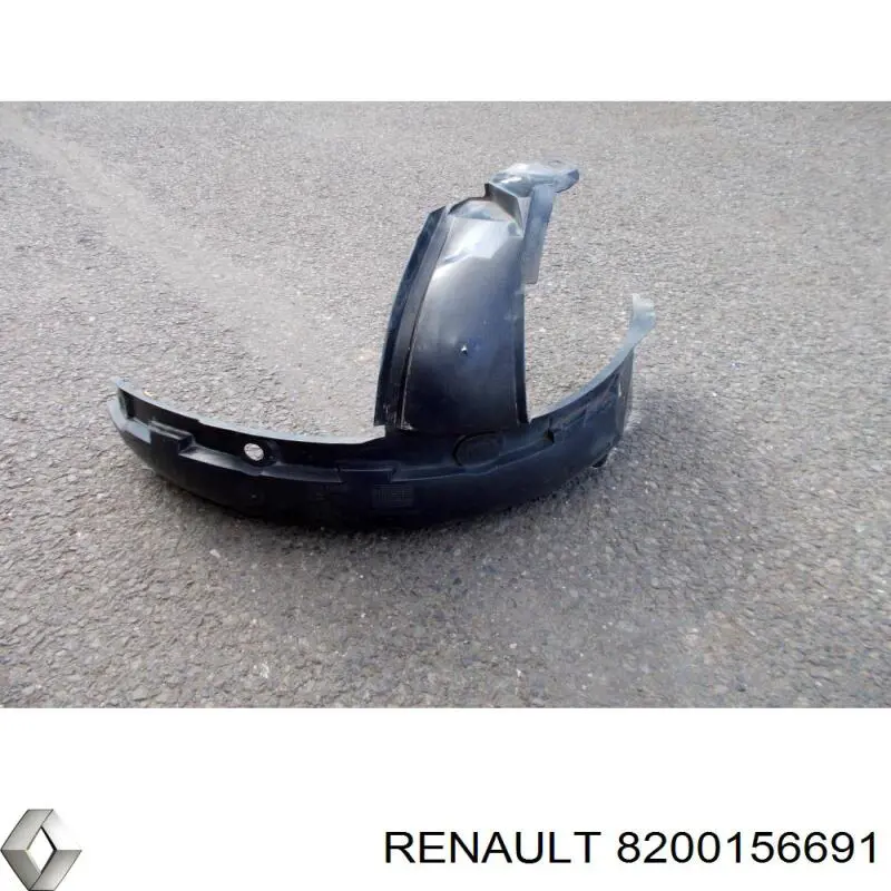 Подкрылок крыла переднего левый задний Renault (RVI) 8200156691 цена, от 9.50 USD