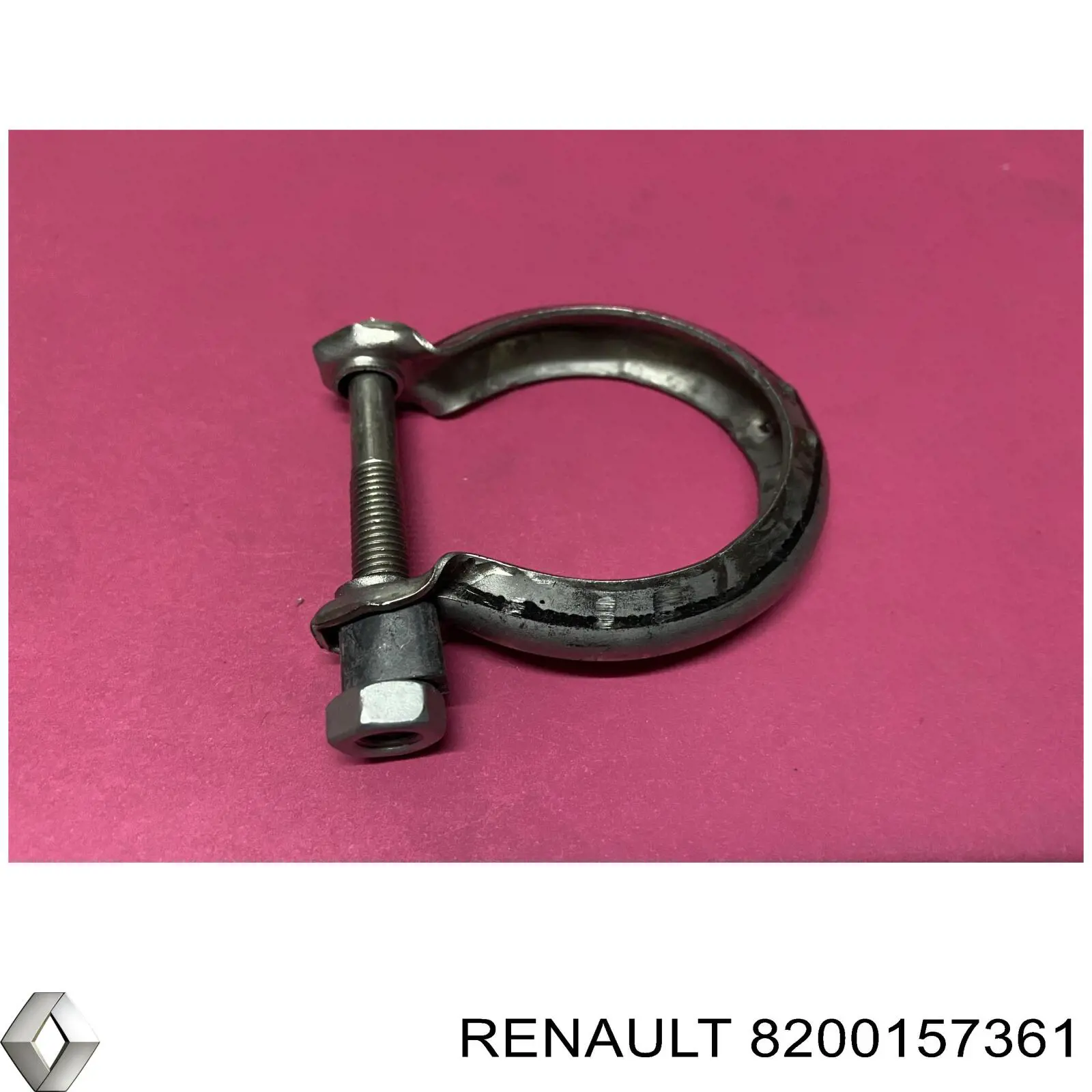 Купить 8200157361 Renault (RVI) Монтажные элементы передние выпускной системы