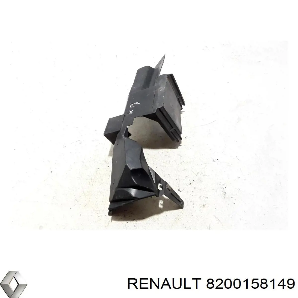 8200158149 Renault (RVI) Воздуховод (дефлектор) радиатора правый