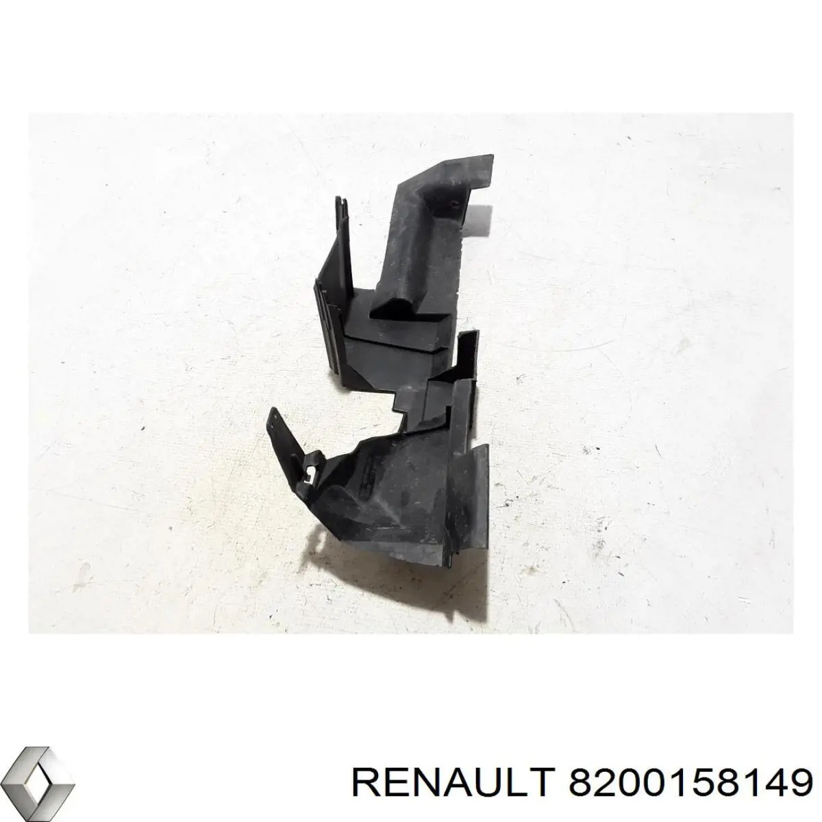 Купить 8200158149 Renault (RVI) Правый дефлектор радиатора