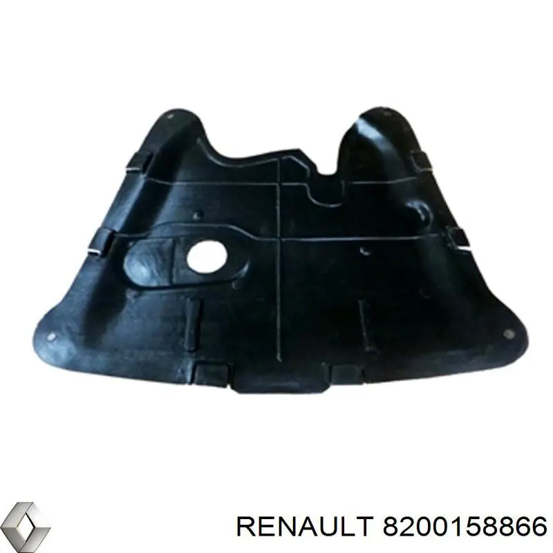 Защита двигателя, поддона (моторного отсека) на Renault Clio II 
