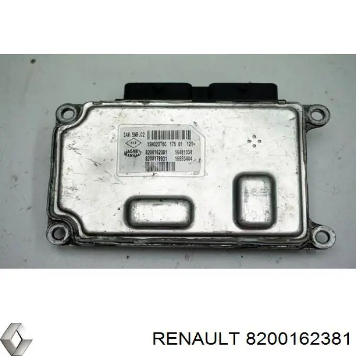 Блок управления двигателем 8200162381 Renault (RVI)