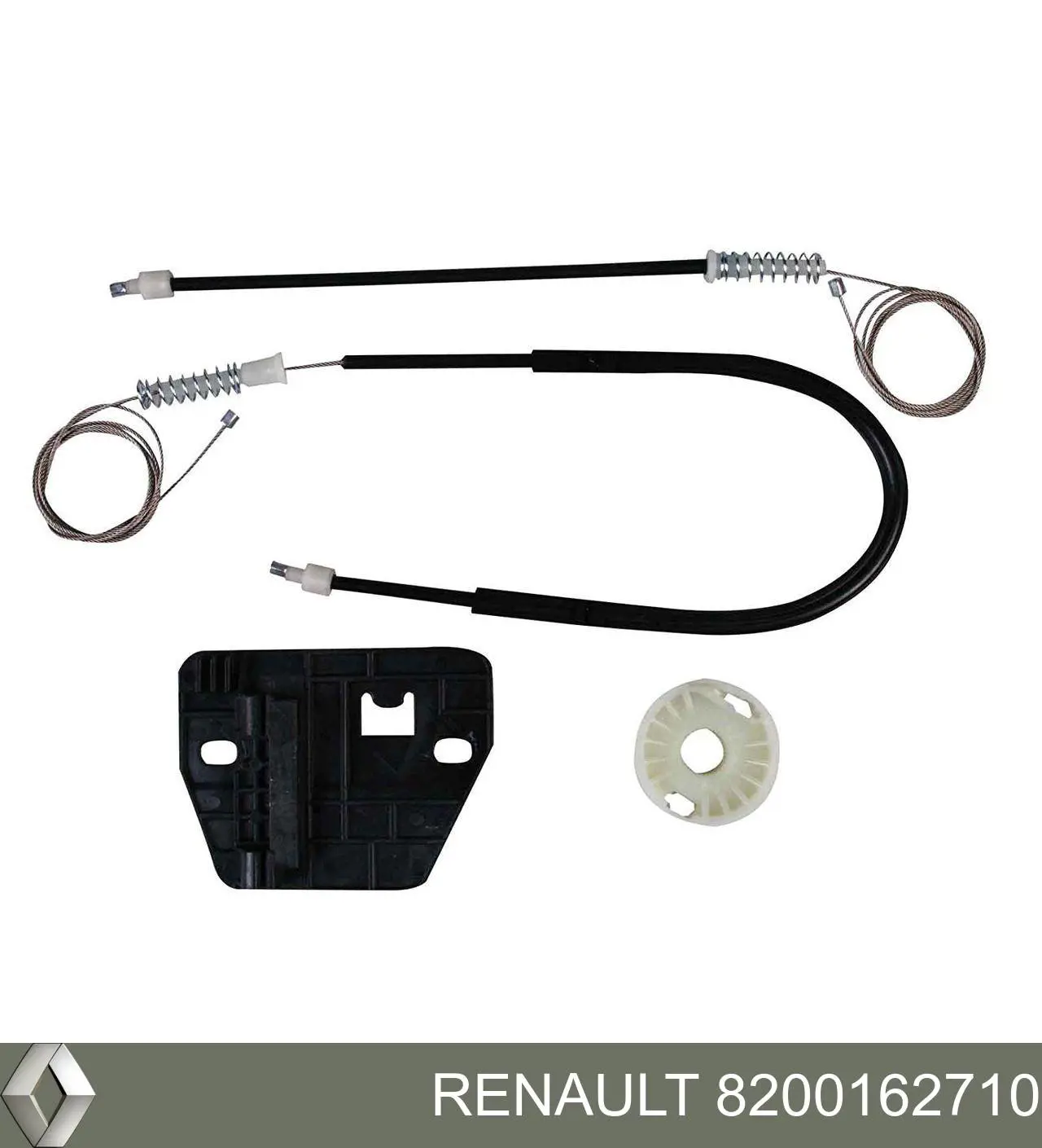 Стеклоподъемник передней правой двери 8200162710 Renault (RVI)
