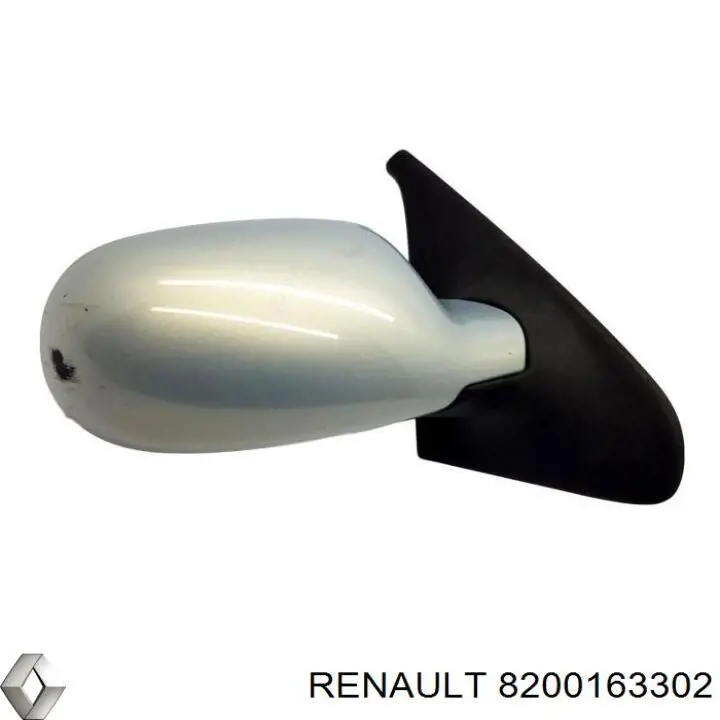 Купить 8200163302 Renault (RVI) Боковое зеркало заднего вида правое