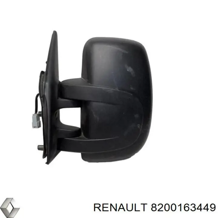 Зеркало левое Renault (RVI) 8200163449