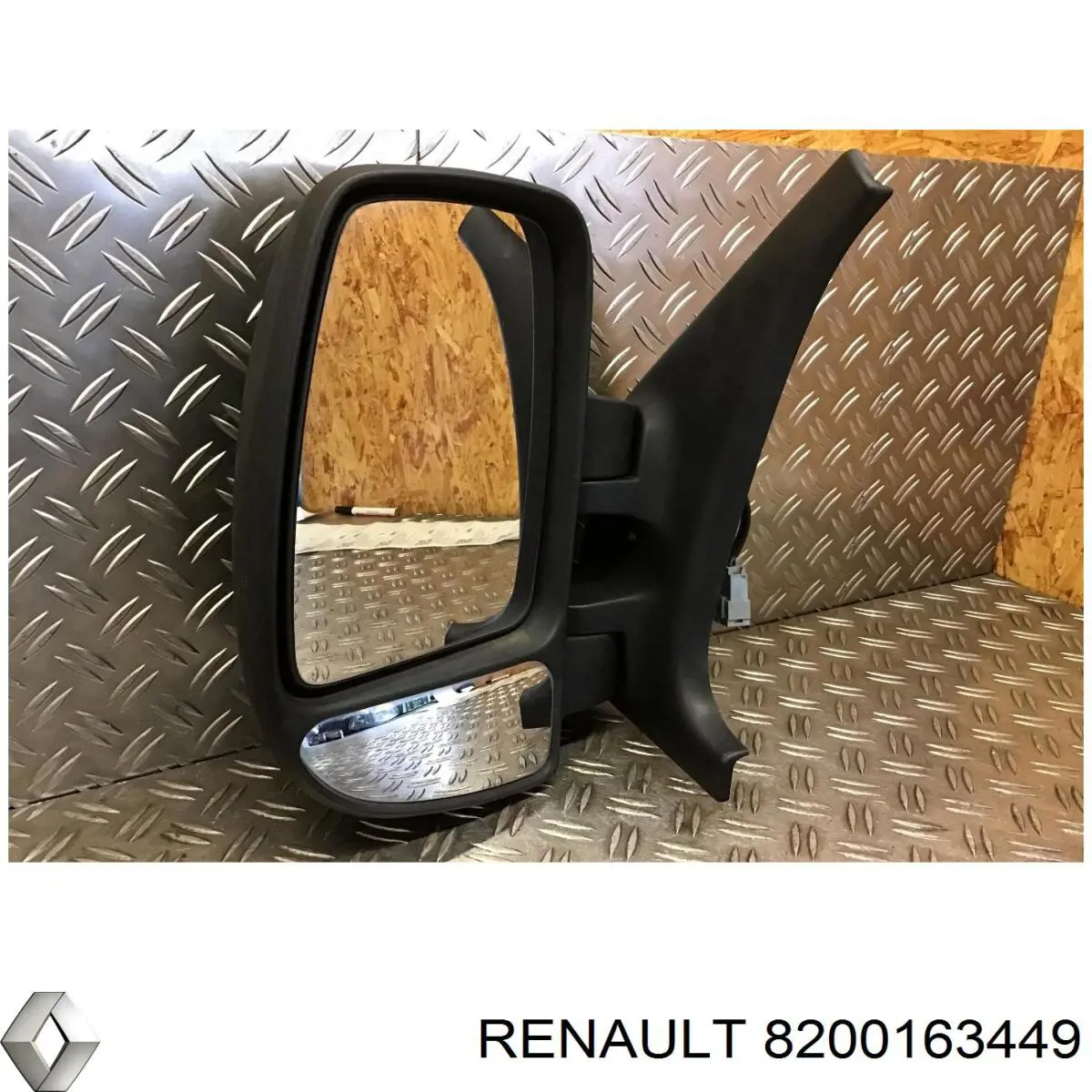 Левое боковое зеркало 8200163449 Renault (RVI)