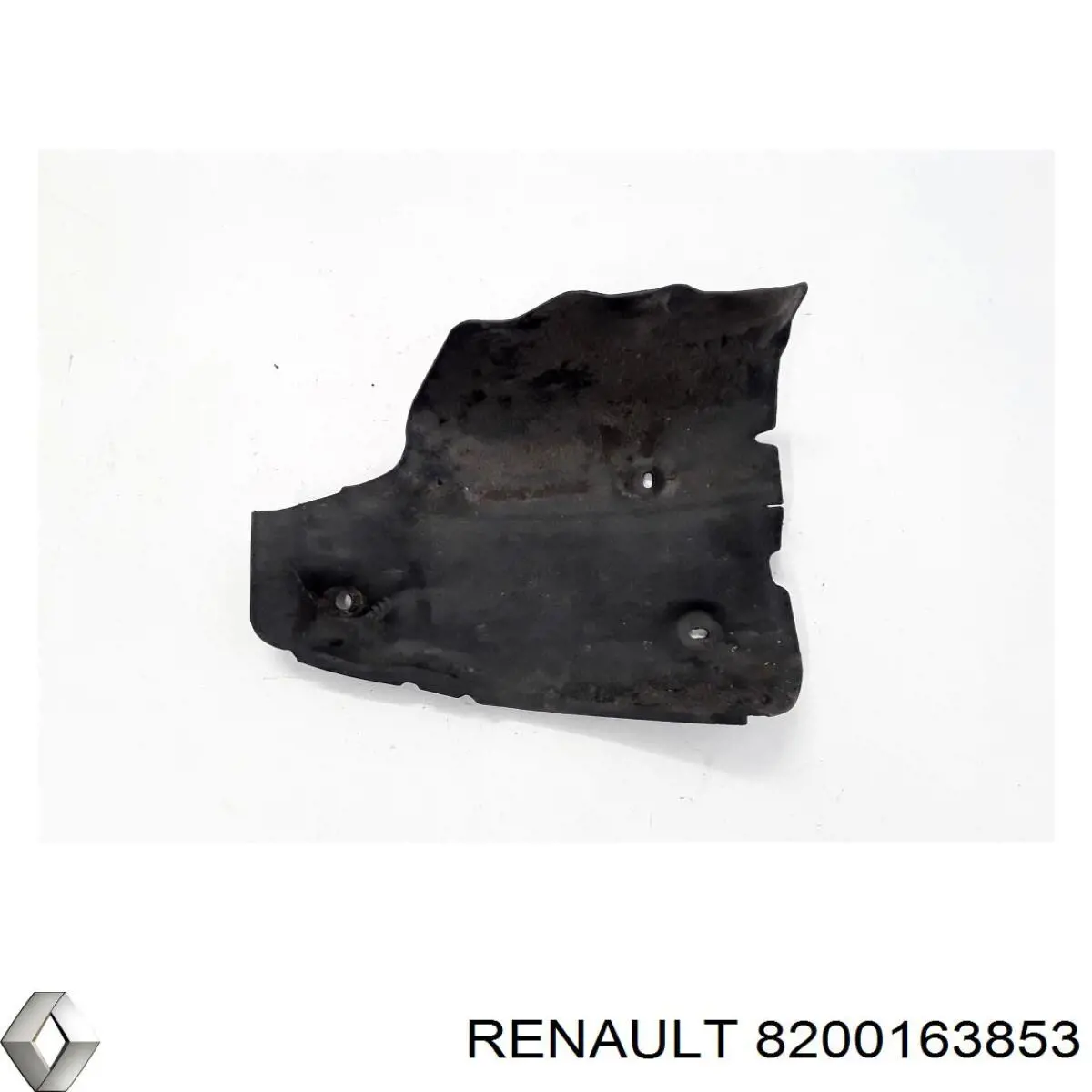 Guarda-barras direito dianteiro do pára-lama traseiro para Renault Megane (EM0)