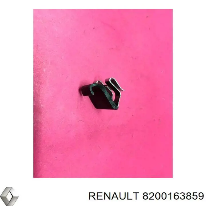 Крючок солнцезащитной шторки двери на Renault Megane II 