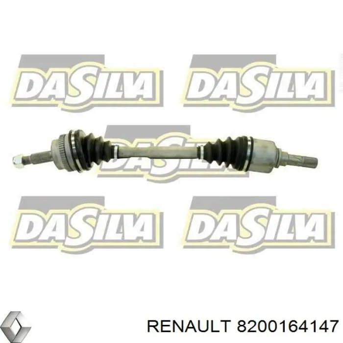 Привод передний левый Renault (RVI) 8200164147 цена, от 90.02 USD