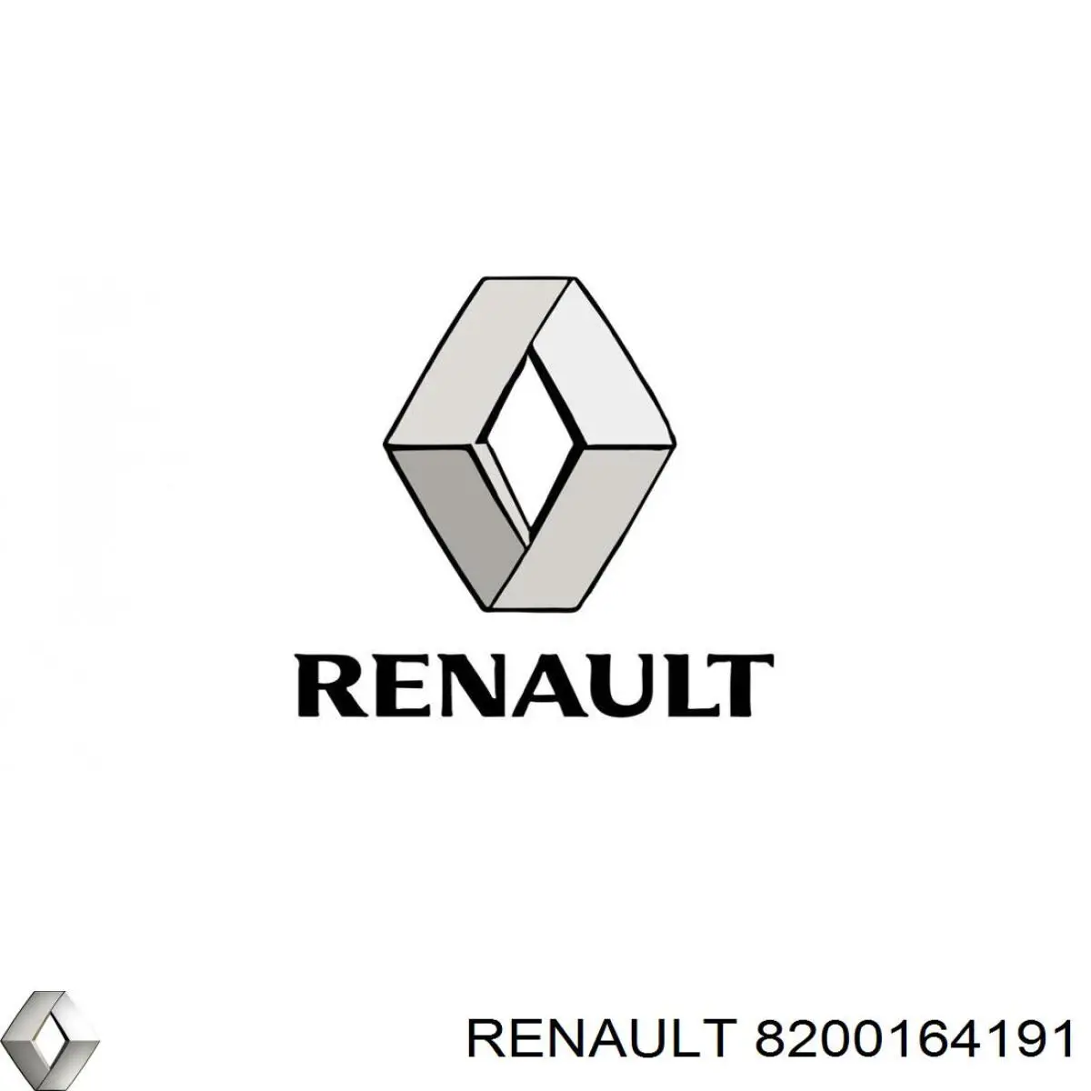 8200164191 Renault (RVI) cano derivado de ar, saída de turbina (supercompressão)