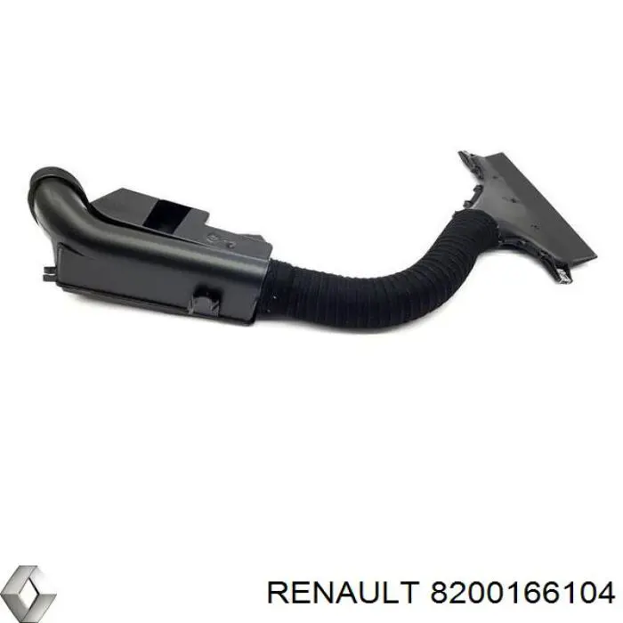 8200166104 Renault (RVI) cano derivado de ar, entrada de filtro de ar
