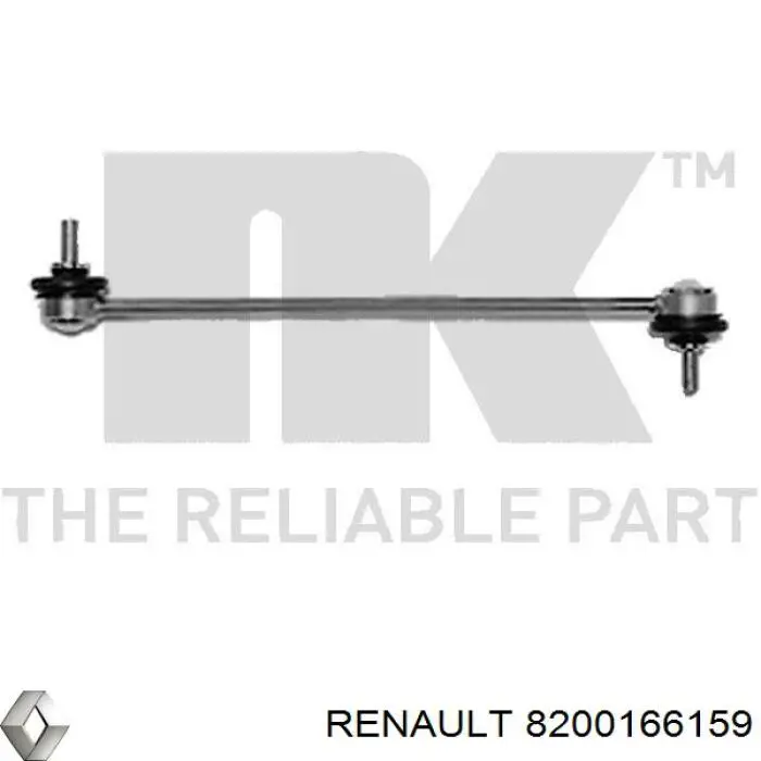 Стойки стабилизатора Renault (RVI) 8200166159