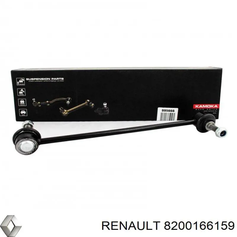 Купить 8200166159 Renault (RVI) Амортизационная стойка