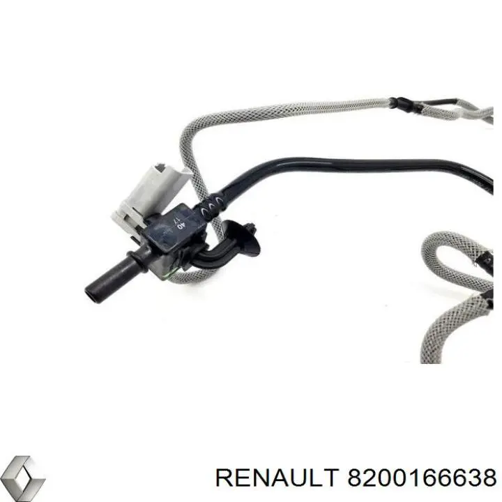 8200166638 Renault (RVI) tubo de combustível, inverso desde os injetores