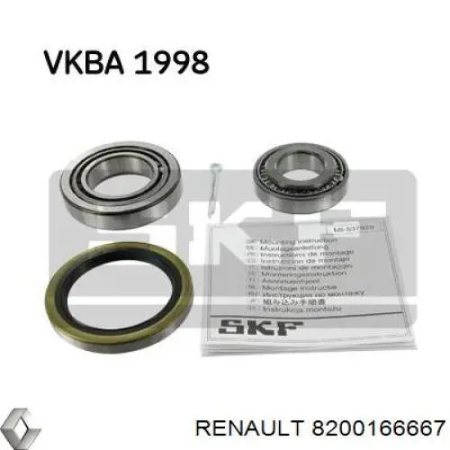 Купить 8200166667 Renault (RVI) Подшипник КПП