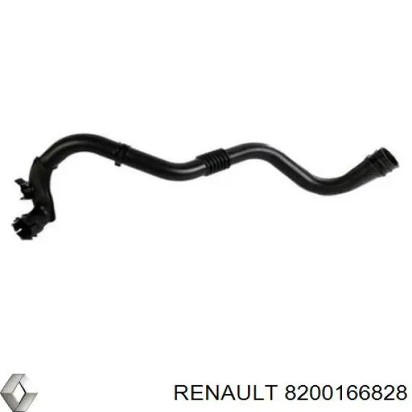 Шланг/патрубок интеркуллера Renault (RVI) 8200166828 цена, от 41.47 USD