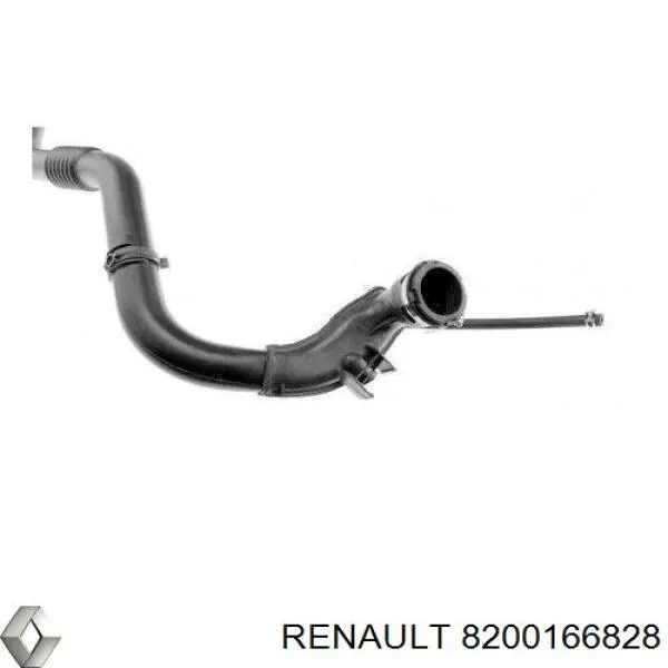 Шланг/патрубок интеркуллера Renault (RVI) 8200166828 цена, от 41.47 USD