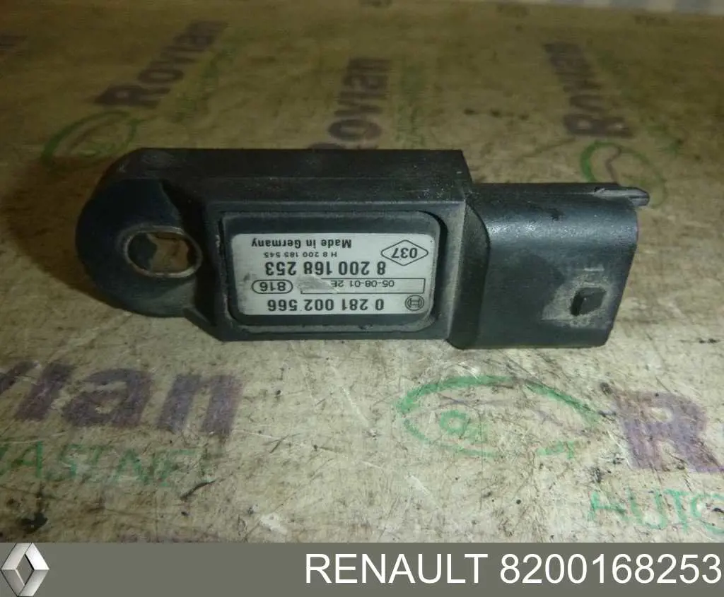 Датчик давления наддува 8200168253 Renault (RVI)
