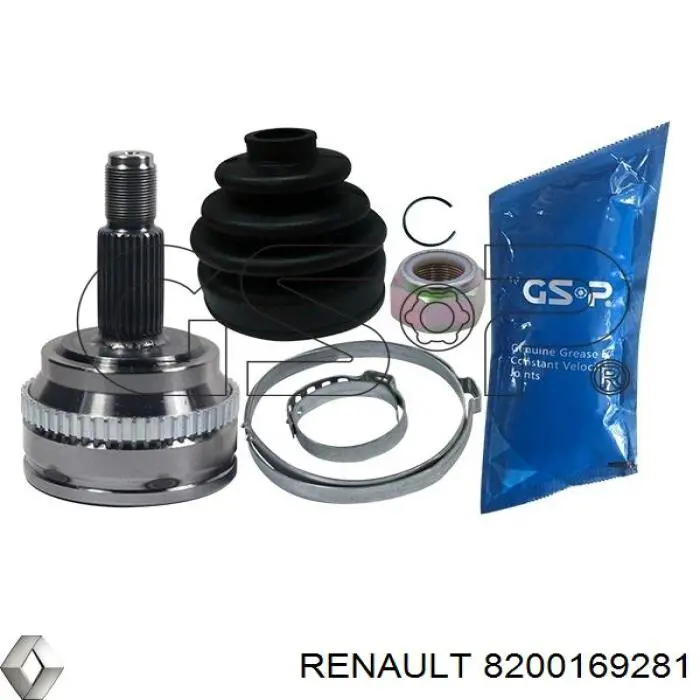 Купить 8200169281 Renault (RVI) Вал приводной правый