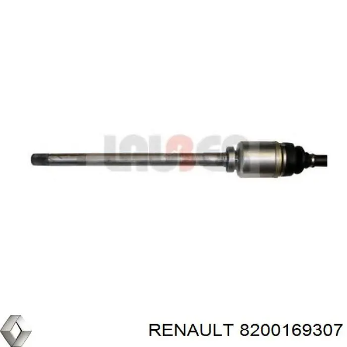 Правая полуось 8200169307 Renault (RVI)