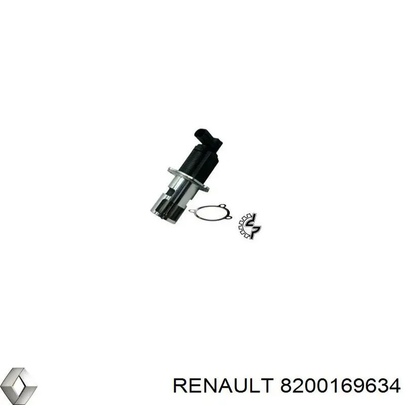 Купить 8200169634 Renault (RVI) Клапан EGR системы рециркуляции отработавших газов
