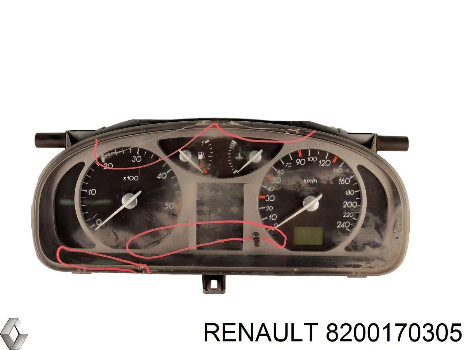 Панель приборов 8200170305 Renault (RVI)