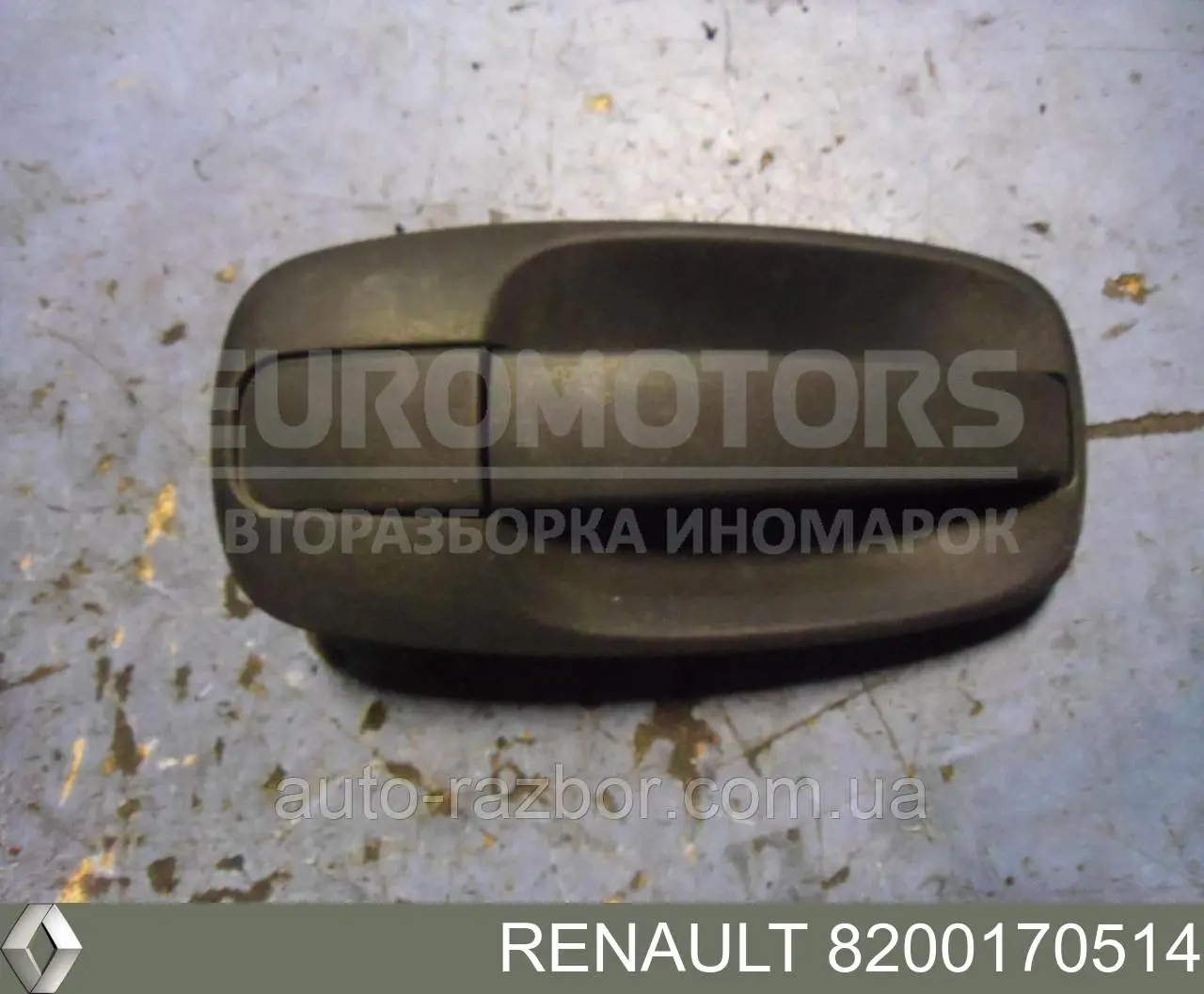 Ручка двери передней наружная 8200170514 Renault (RVI)