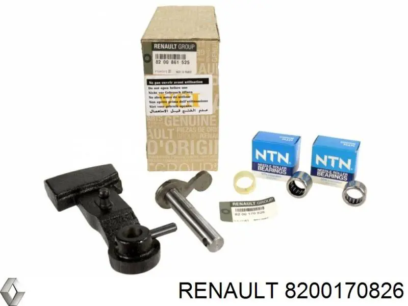 Втулка механизма переключения передач (кулисы) на Renault Trafic II 