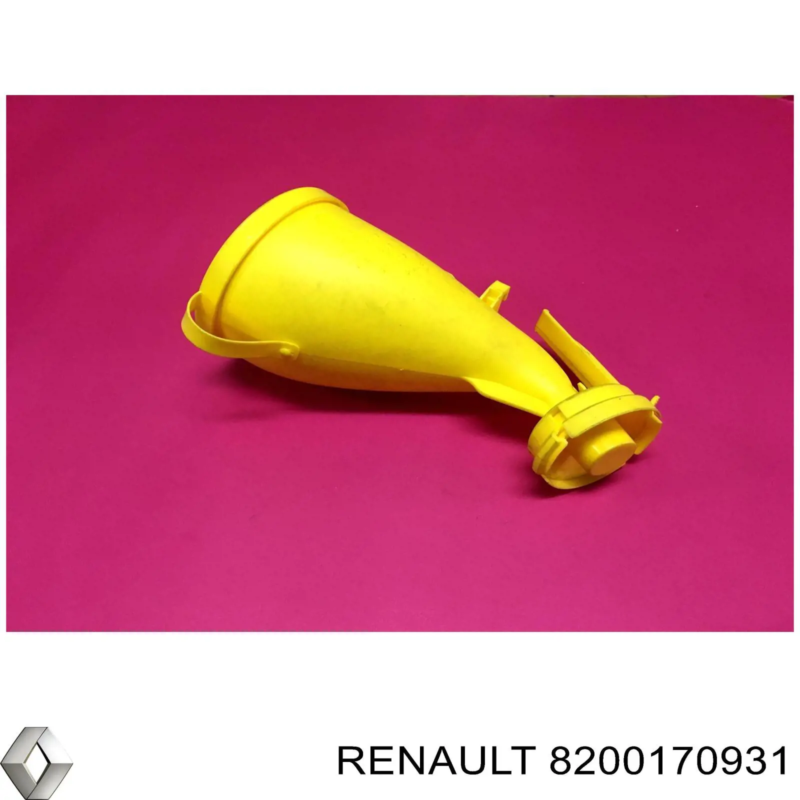 8200170931 Renault (RVI) gargalo de enchimento de óleo