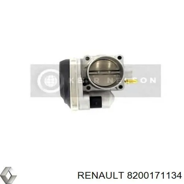 Дроссельная заслонка 8200171134 Renault (RVI)