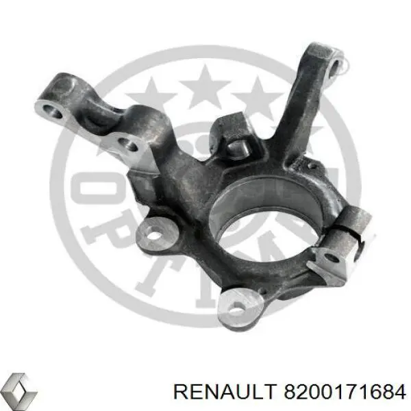 Цапфа (поворотный кулак) передний правый 8200171684 Renault (RVI)