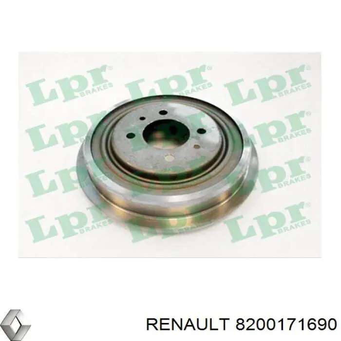 8200171690 Renault (RVI) Тормозной барабан