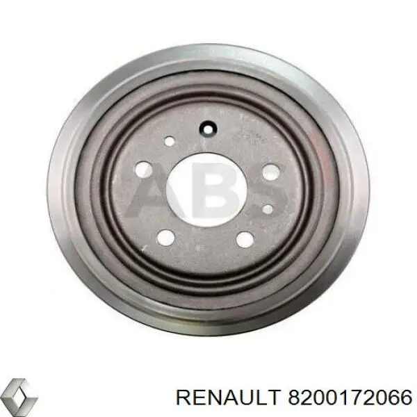 8200172066 Renault (RVI) барабан тормозной задний