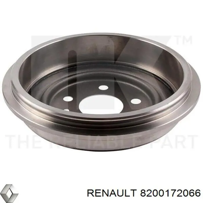 Барабан тормозной задний Renault (RVI) 8200172066 цена, от 31.87 USD