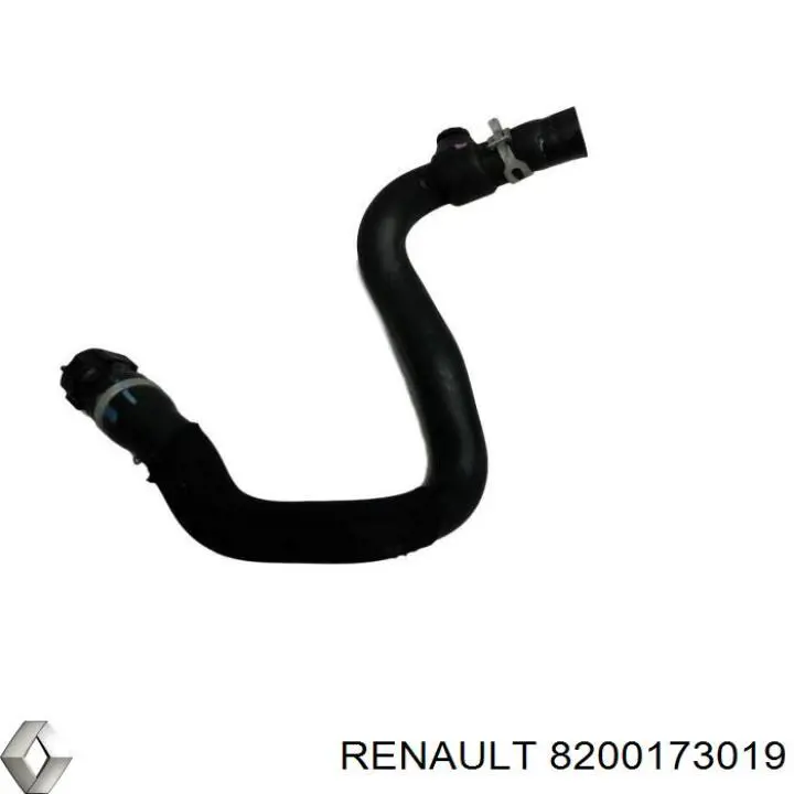 Шланг радиатора отопителя (печки), подача на Renault Clio III 