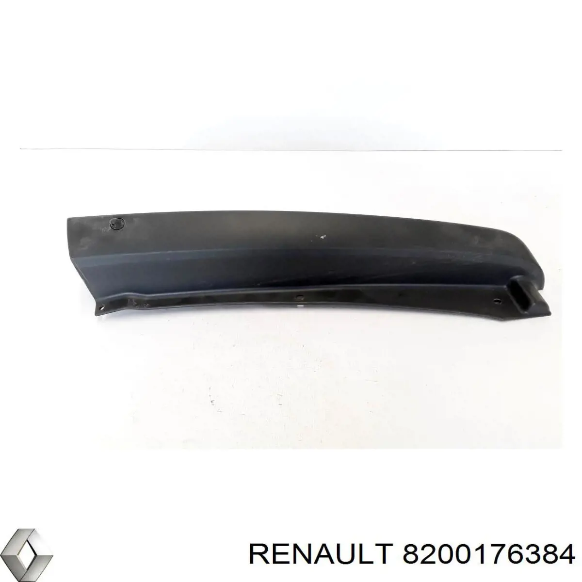 Placa sobreposta externa traseira direita de suporte de carroçaria para Renault Trafic (FL)