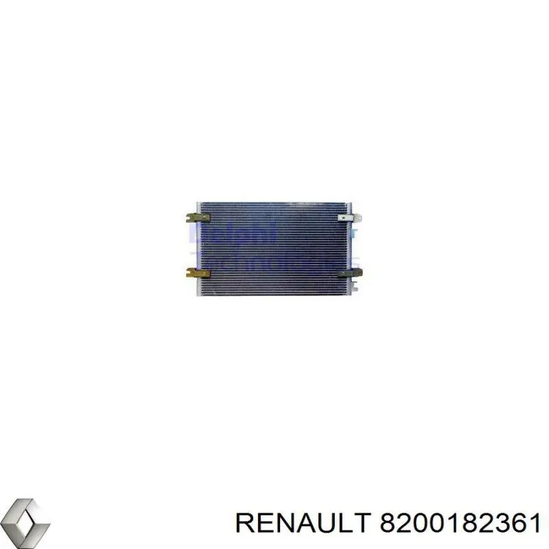 Радиатор кондиционера 8200182361 Renault (RVI)