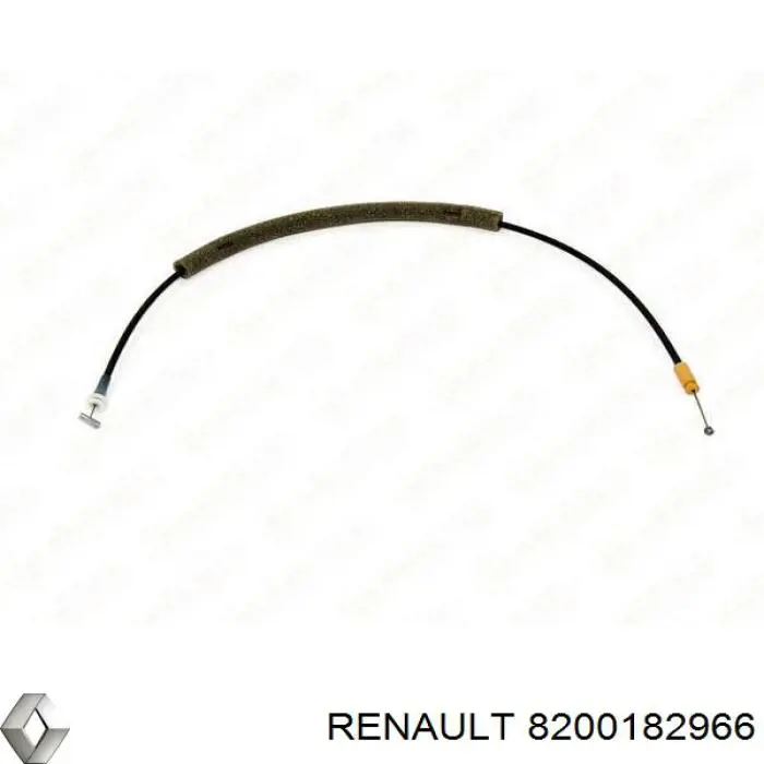 Cabo (pedal) de abertura do fecho da porta lateral deslizante para Renault Kangoo (KC0)