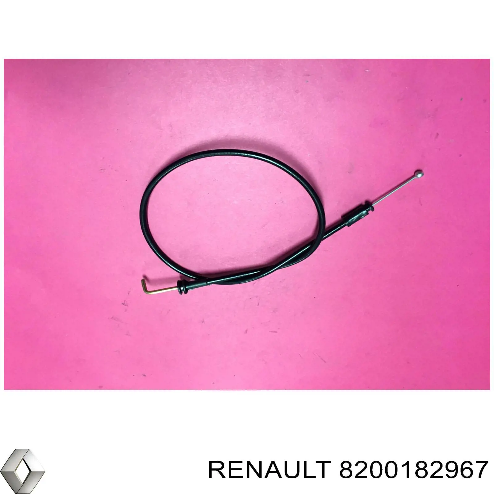 Трос (тяга) открывания замка двери боковой сдвижной Renault (RVI) 8200182967 цена, от 4.38 USD