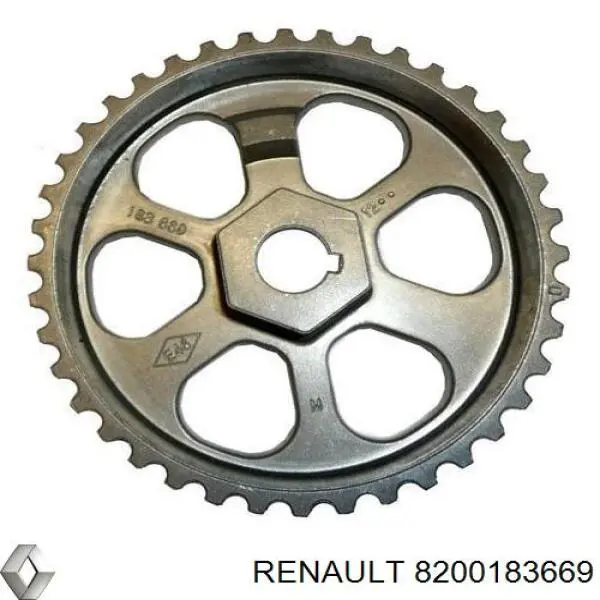 8200183669 Renault (RVI) roda dentada de engrenagem de cadeia da bomba de combustível de pressão alta