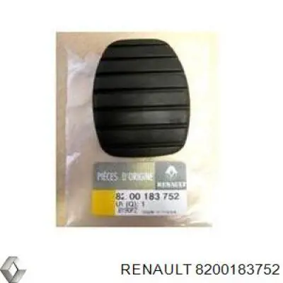 Накладка педали сцепления 8200183752 Renault (RVI)