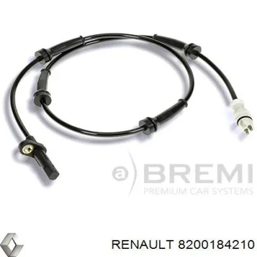 8200184210 Renault (RVI) датчик абс (abs задний)