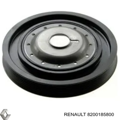 Шкив коленвала (демпфер) Renault (RVI) 8200185800 цена, от 43.23 USD