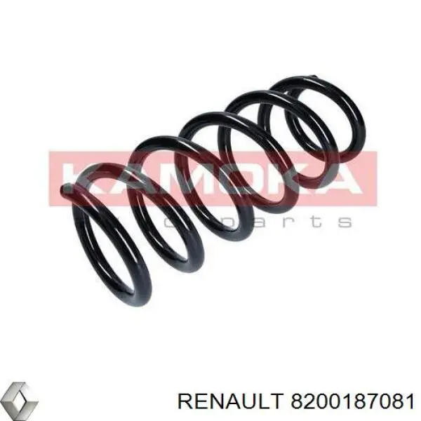 Пружина амортизатора передняя Renault (RVI) 8200187081 цена, от 31.64 USD