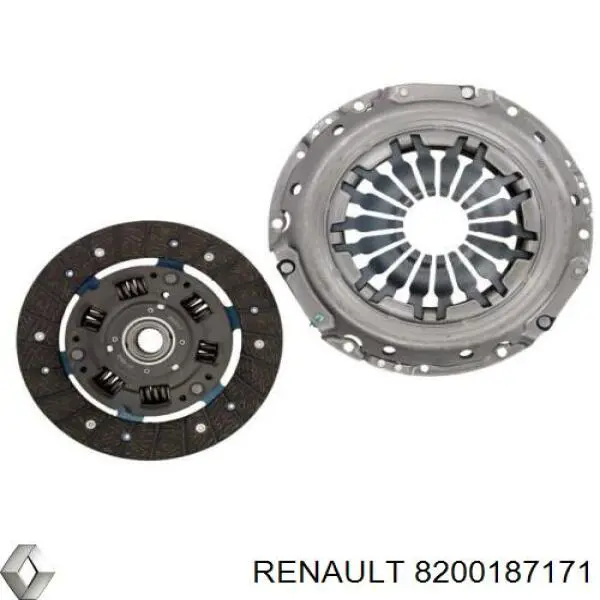 Купить 8200187171 Renault (RVI) Корзина сцепления