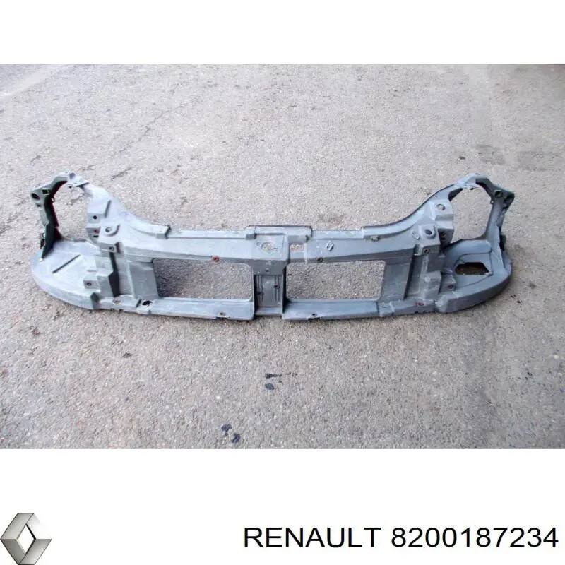 8200187234 Renault (RVI) suporte do radiador montado (painel de montagem de fixação das luzes)