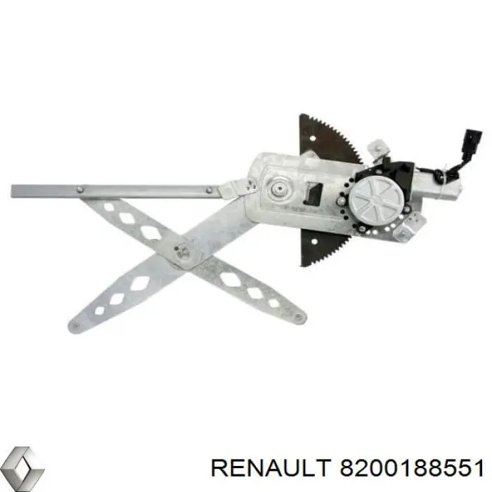 Стеклоподъемник передней правой двери Renault (RVI) 8200188551 цена, от 22.55 USD