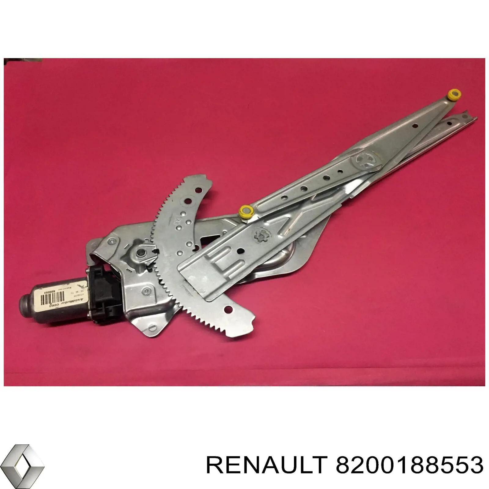 Механизм стеклоподъемника двери передней левой Renault (RVI) 8200188553